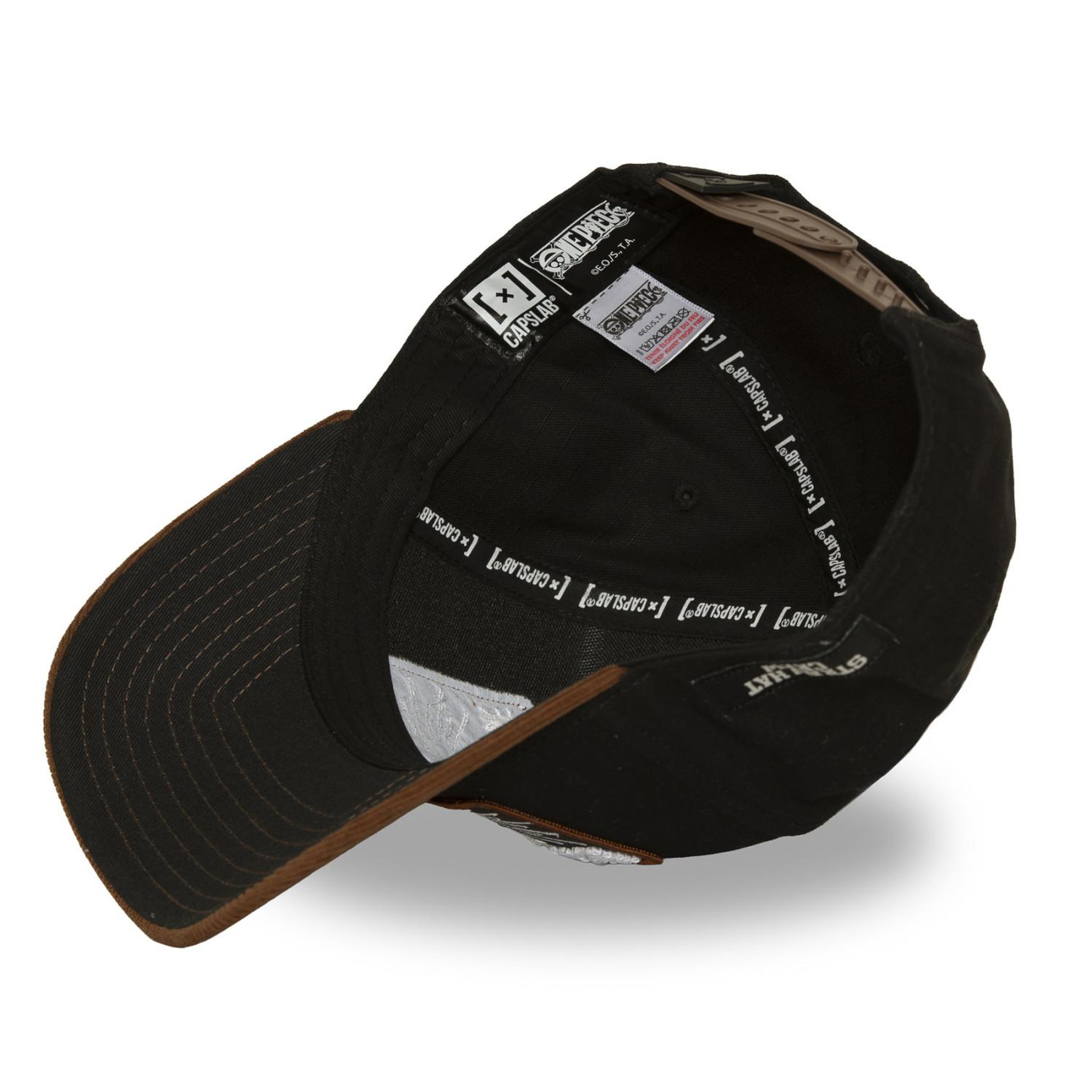 Voir la diapositive 5 : CAPSLAB Casquette trucker avec patch one piece mugiwara