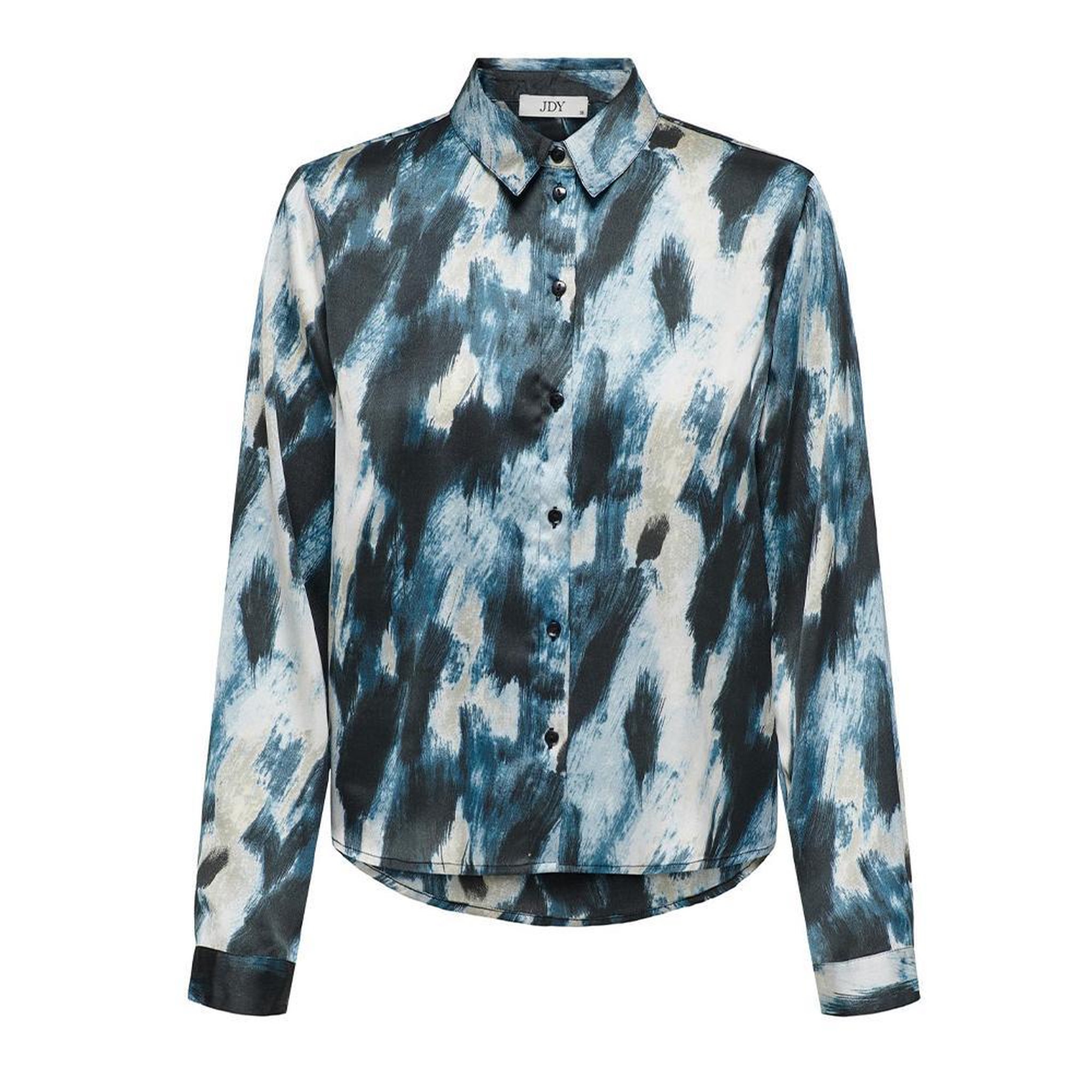 Voir la diapositive 1 : JACQUELINE DE YONG Chemise Marine à Motifs Femme JDY Fifi