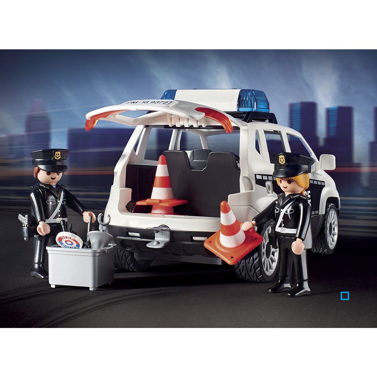 PLAYMOBIL 9372 - City Action - Poste de police et véhicules 
