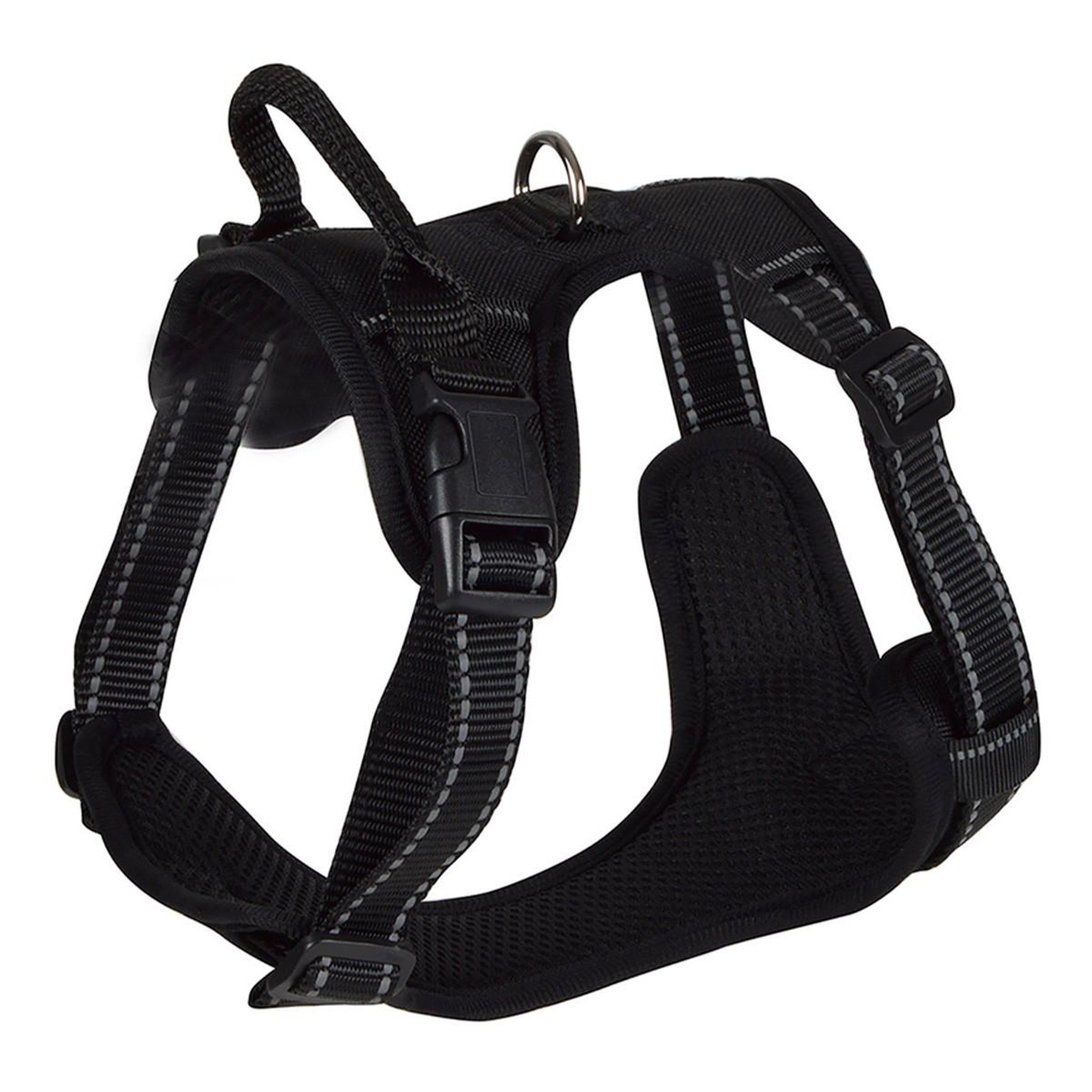 LOVE STORY Harnais anti-traction pour chien  sécurité  45-55cm noir