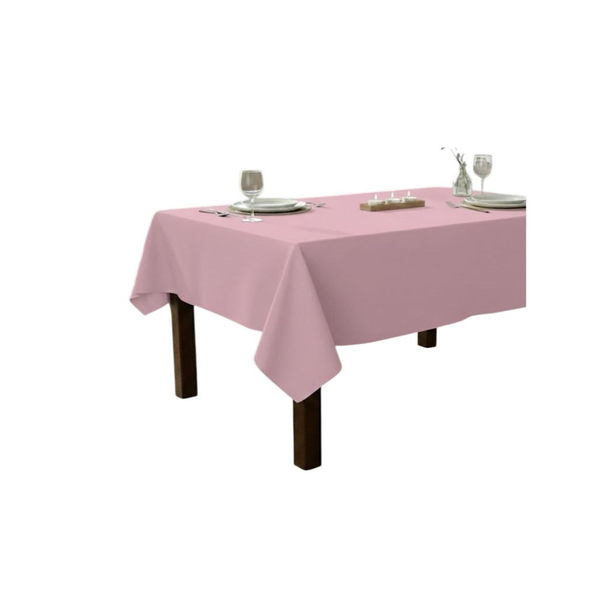 Voir la diapositive 1 : Eden Nappe en polyester finition ourlet nels