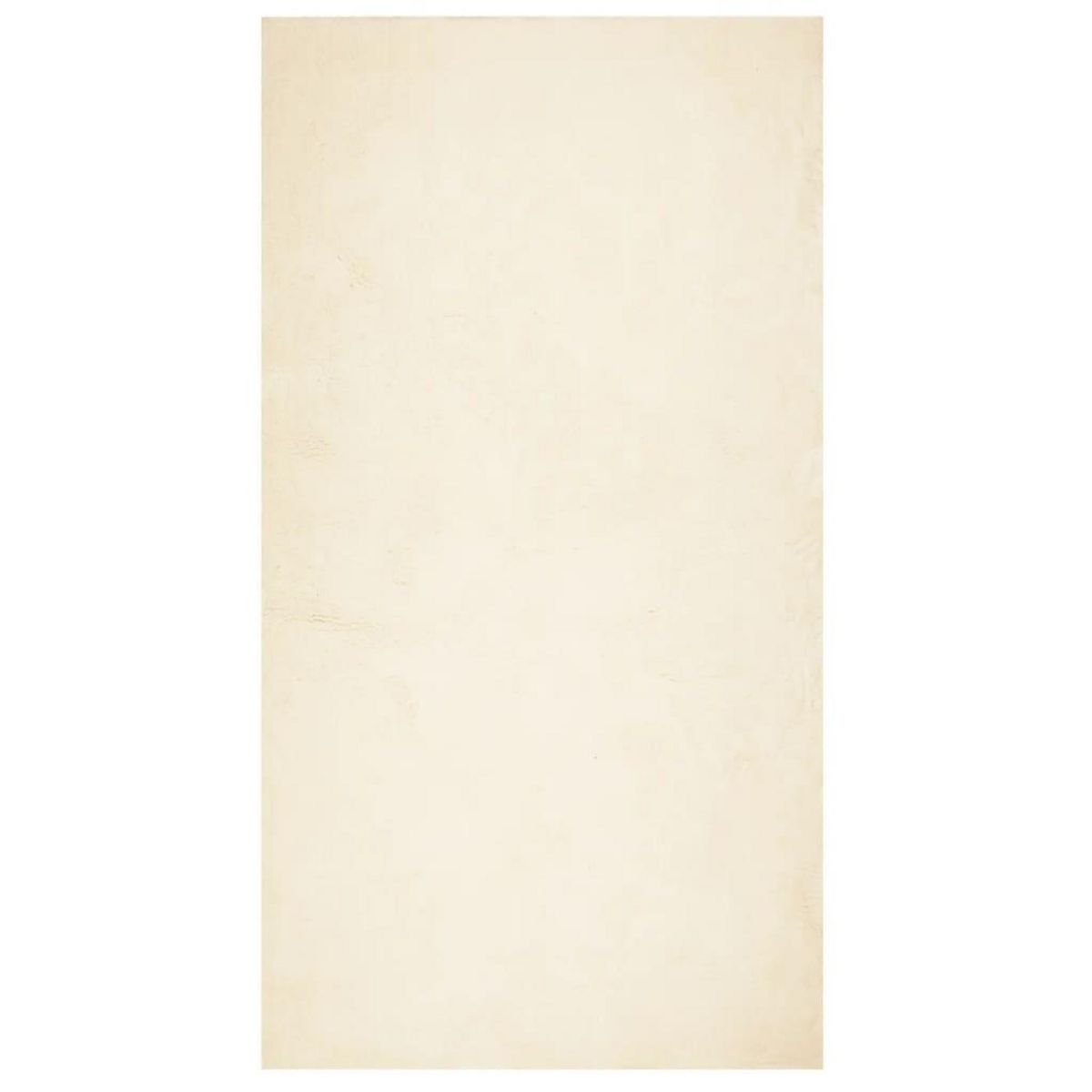 VIDAXL Tapis HUARTE a poils courts doux et lavable creme 60x110 cm