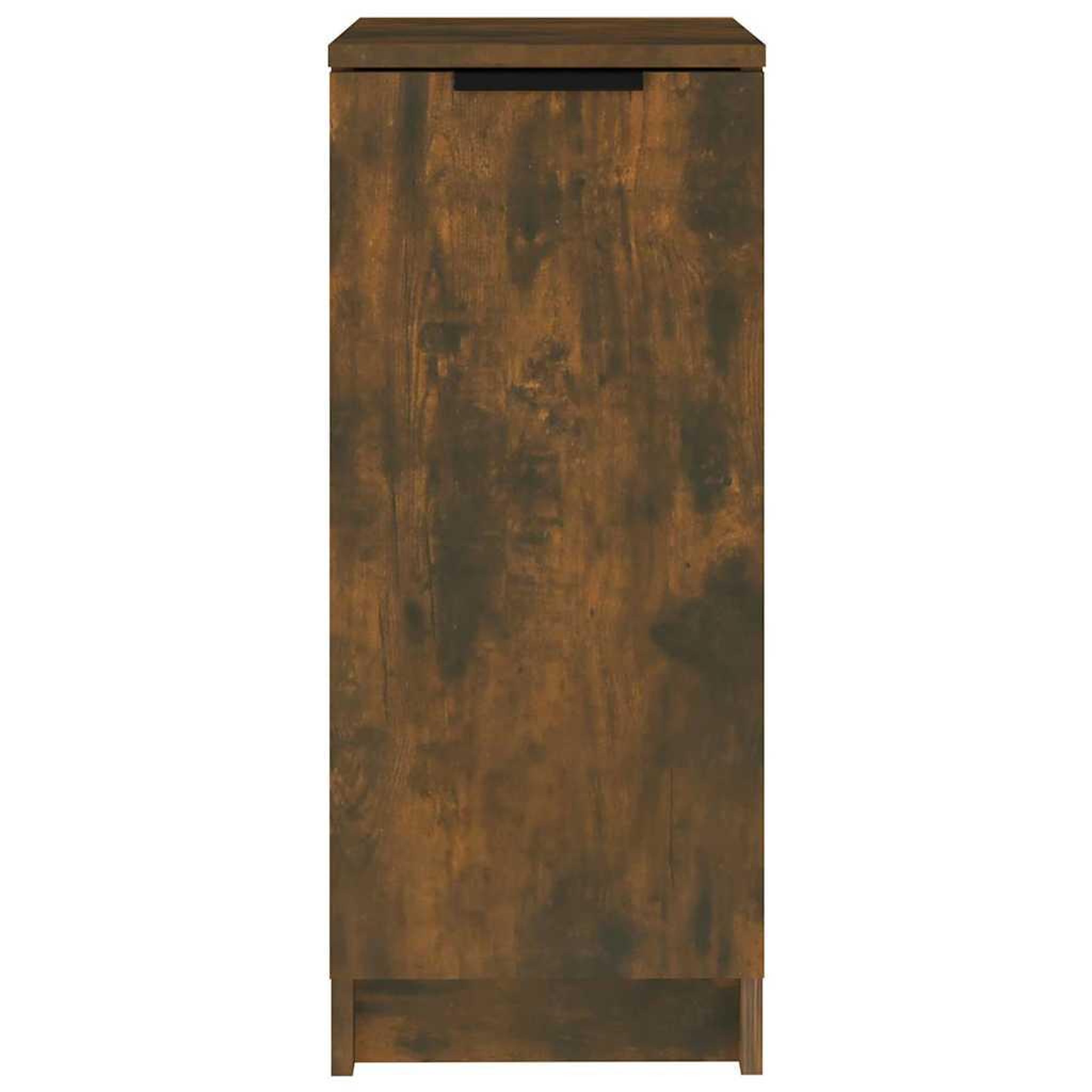 Voir la diapositive 5 : VIDAXL Armoire a chaussures chene fume 30x35x70 cm bois d'ingenierie