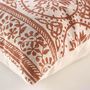Voir la diapositive 2 : Paris Prix Coussin Déco Imprimé  Isalina  40x60cm Terracotta