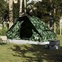 Voir la diapositive 3 : VIDAXL Tente familiale a dome 6 personnes camouflage impermeable