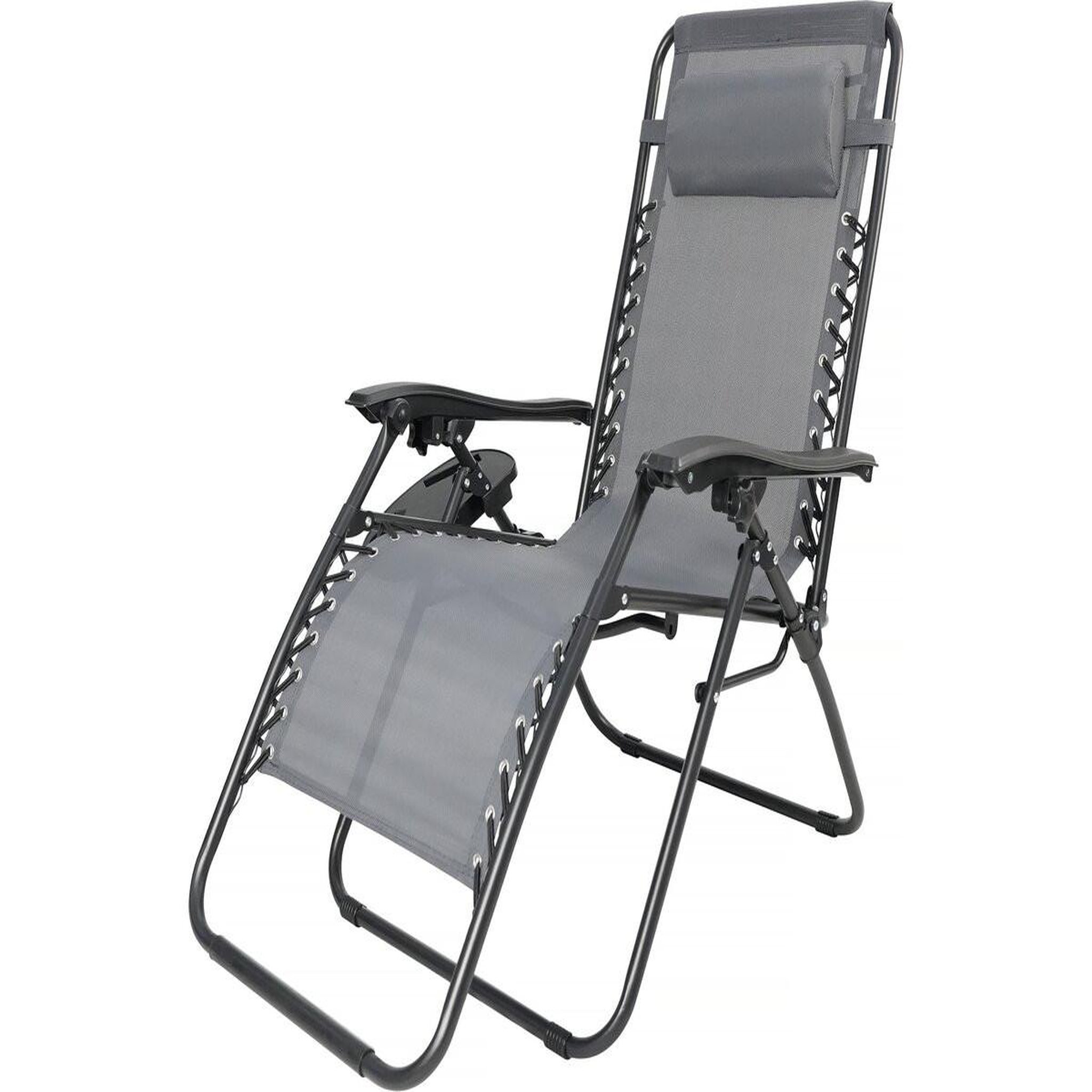 Habitat et Jardin Fauteuil de jardin relax zéro gravité  sintra  - gris