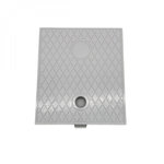 Hayward Couvercle carré de skimmer de piscine - Blanc - SPX1088B