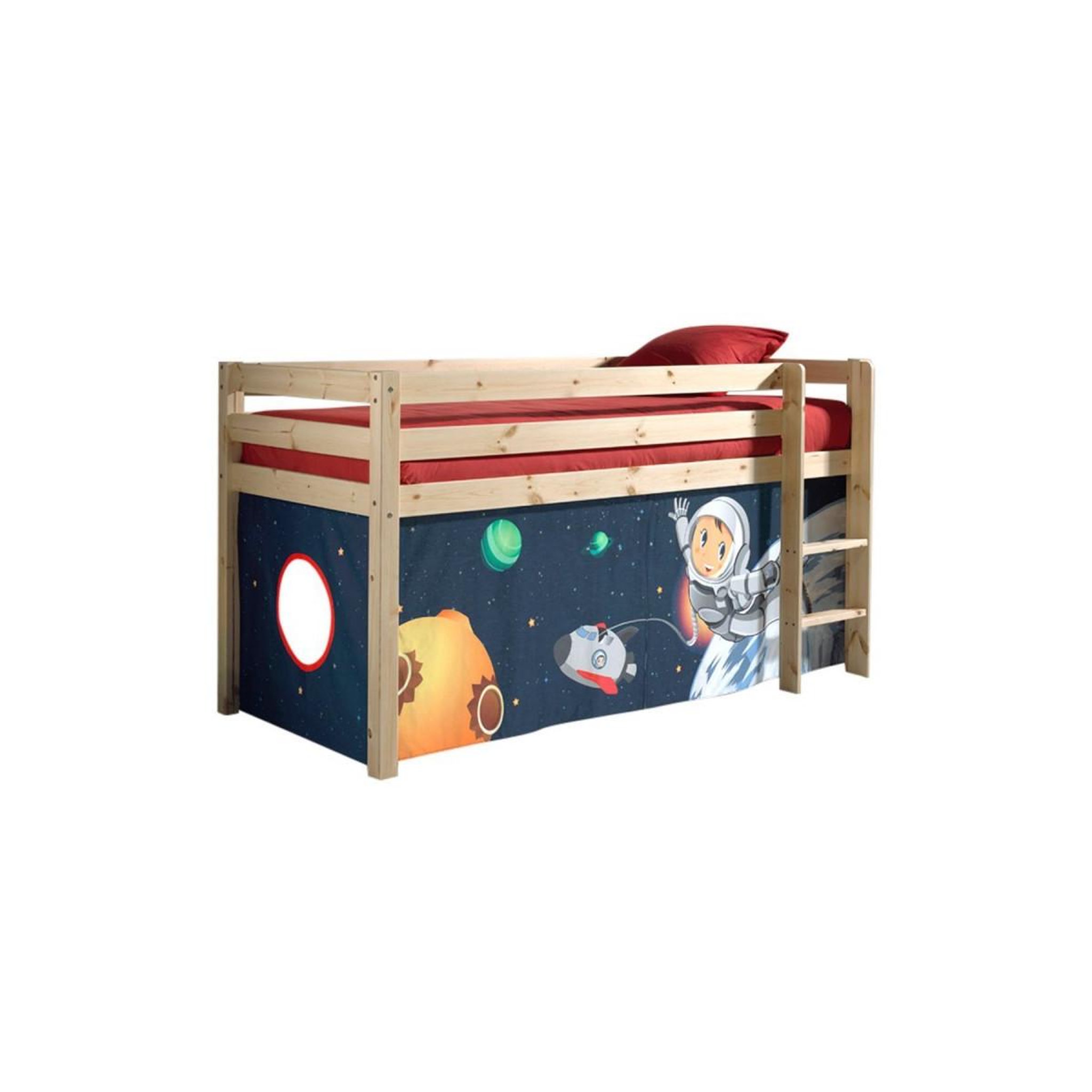 Paris Prix Tente Textile pour Lit  Pino Astronaute  Bleu