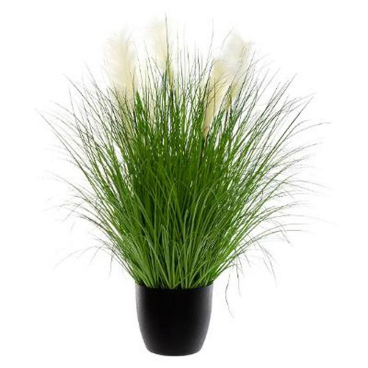 ATMOSPHERA Plante Artificielle en Pot  Bouquet d'Herbes  105cm Vert