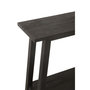 Voir la diapositive 4 : Paris Prix Console en Bois de Manguier  Matilda  120cm Noir