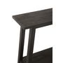 Voir la diapositive 4 : Paris Prix Console en Bois de Manguier  Matilda  120cm Noir
