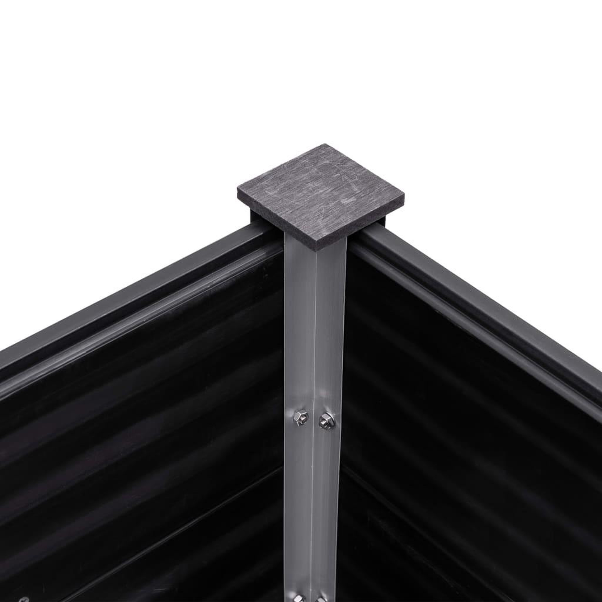 Voir la diapositive 5 : VIDAXL Lit sureleve de jardin 200x50x91 cm WPC Gris