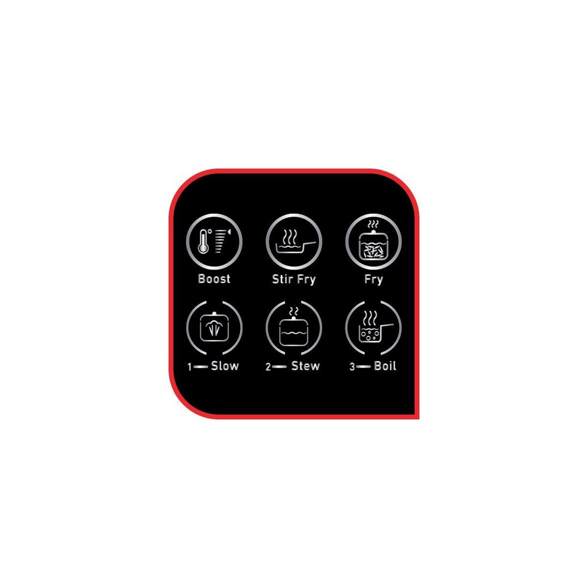 Voir la diapositive 5 : TEFAL Plaque IH2108E1