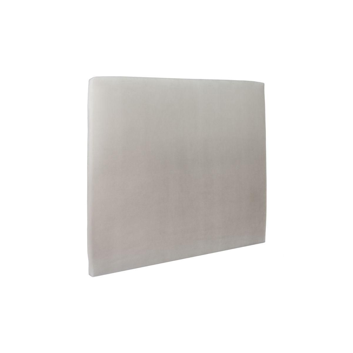 Sommeil de Plomb Lit avec tête de lit tapissier velours et sommier kit - Hauteur totale : 29cm