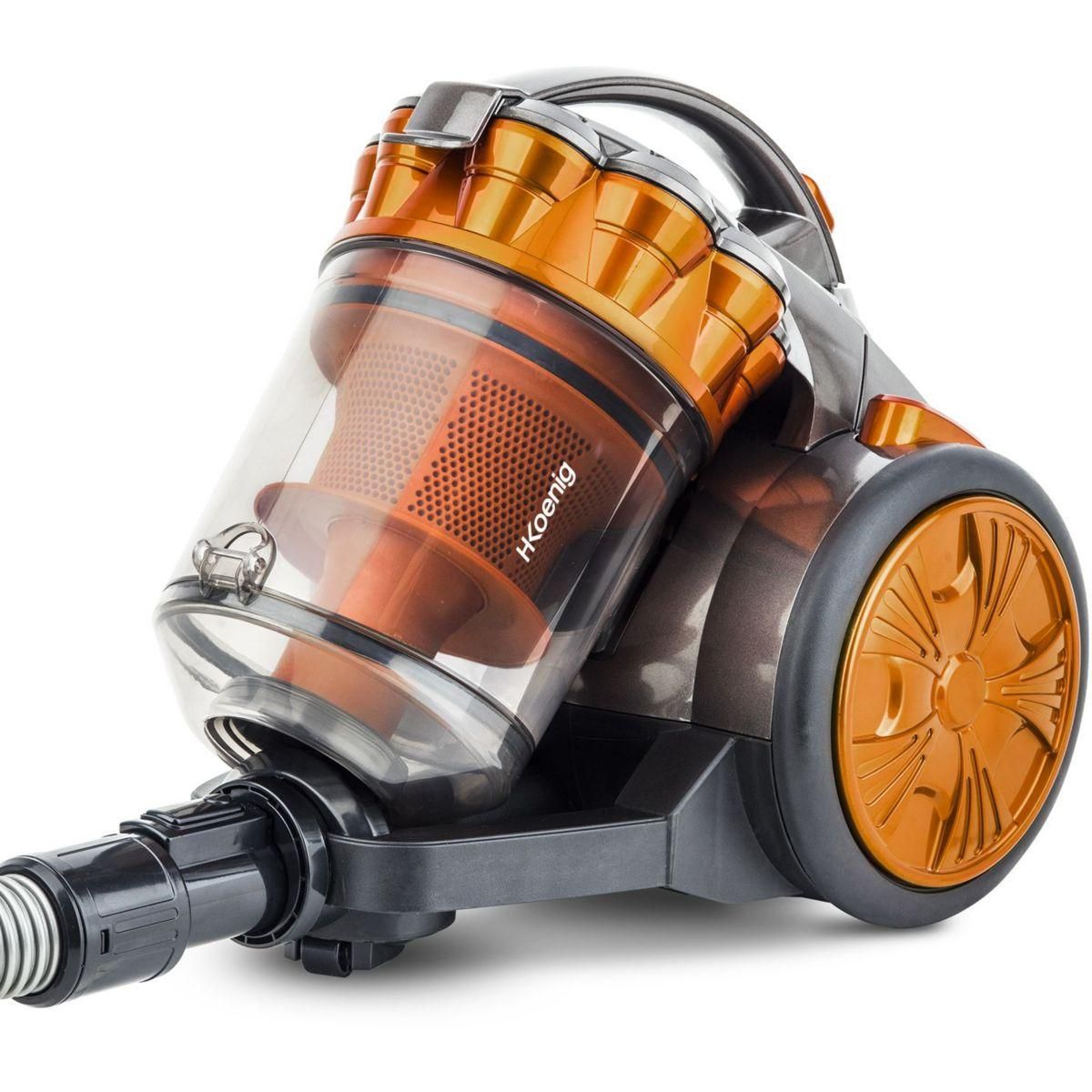 H.Koenig Aspirateur sans sac STC60 Aspirateur compact +