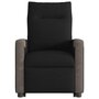Voir la diapositive 5 : VIDAXL Fauteuil inclinable electrique noir tissu