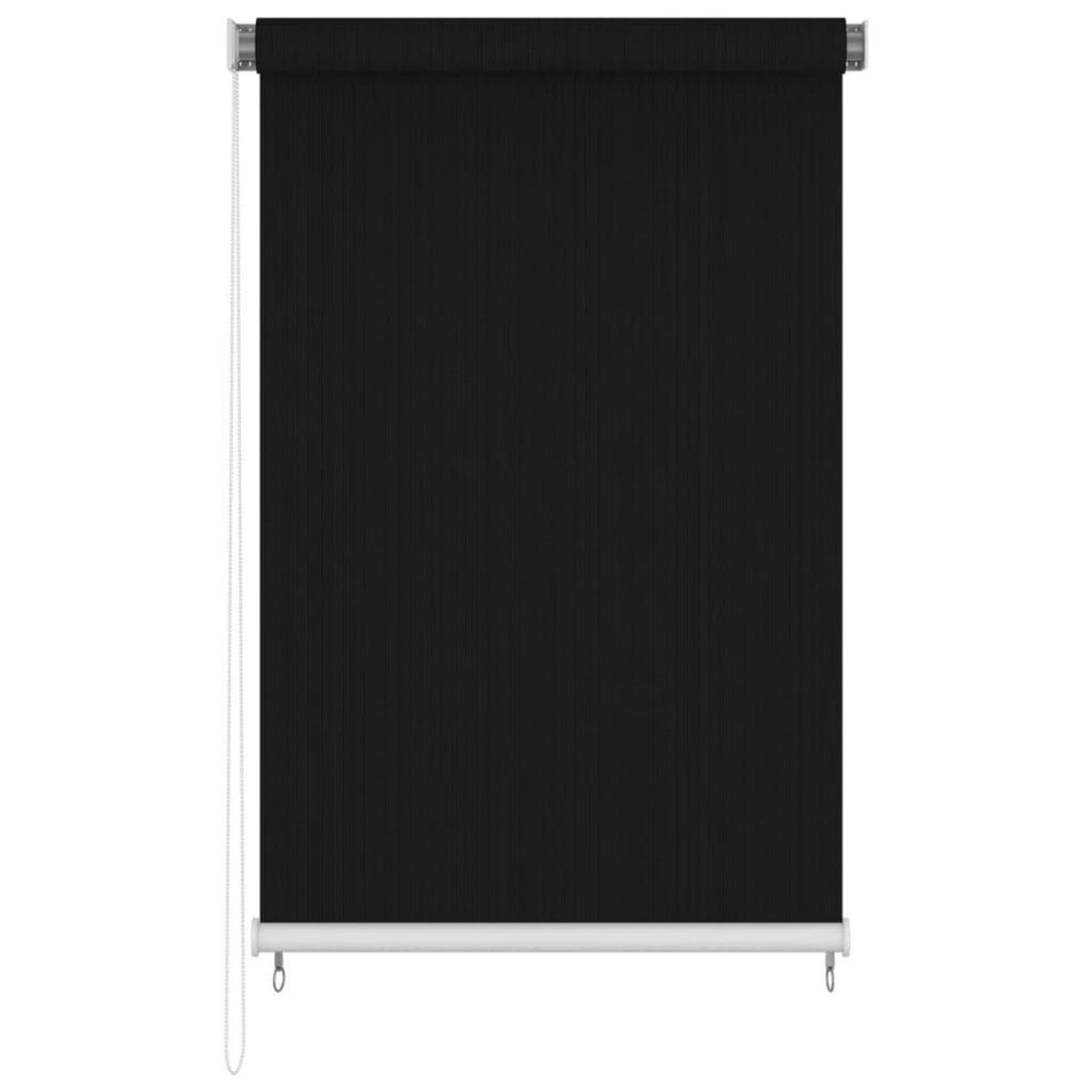 VIDAXL Store roulant d'exterieur 160x230 cm Noir