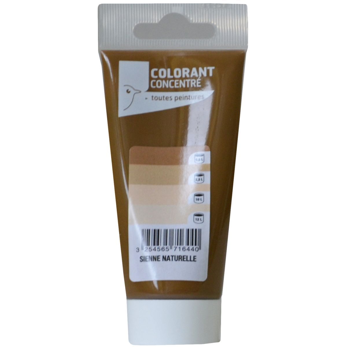 AUCHAN Colorant pour peinture intérieure Sienne naturelle