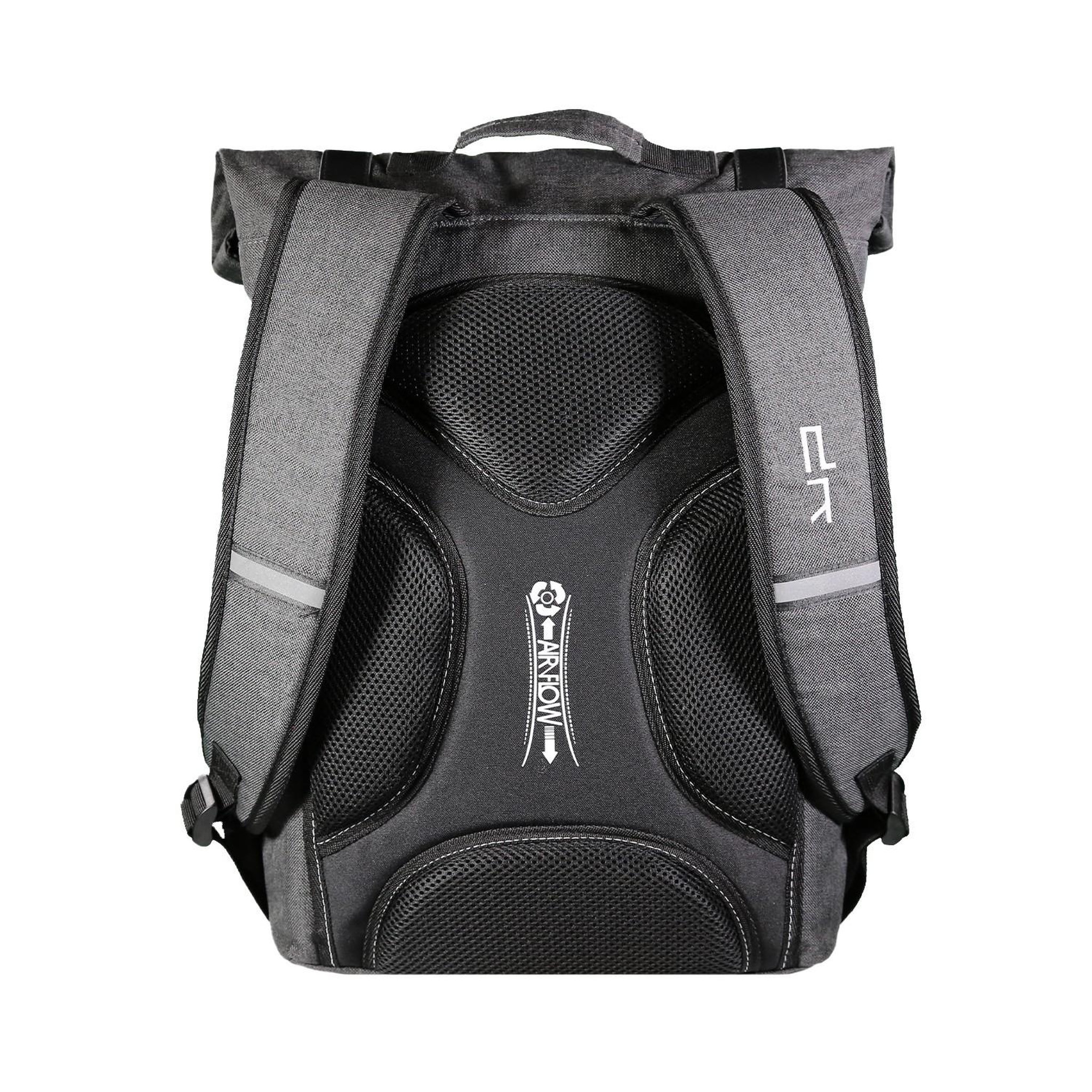 Voir la diapositive 4 : BODYPACK BODYPACK Sac à dos Business BALTHAZAR  2 Compartiment Gris