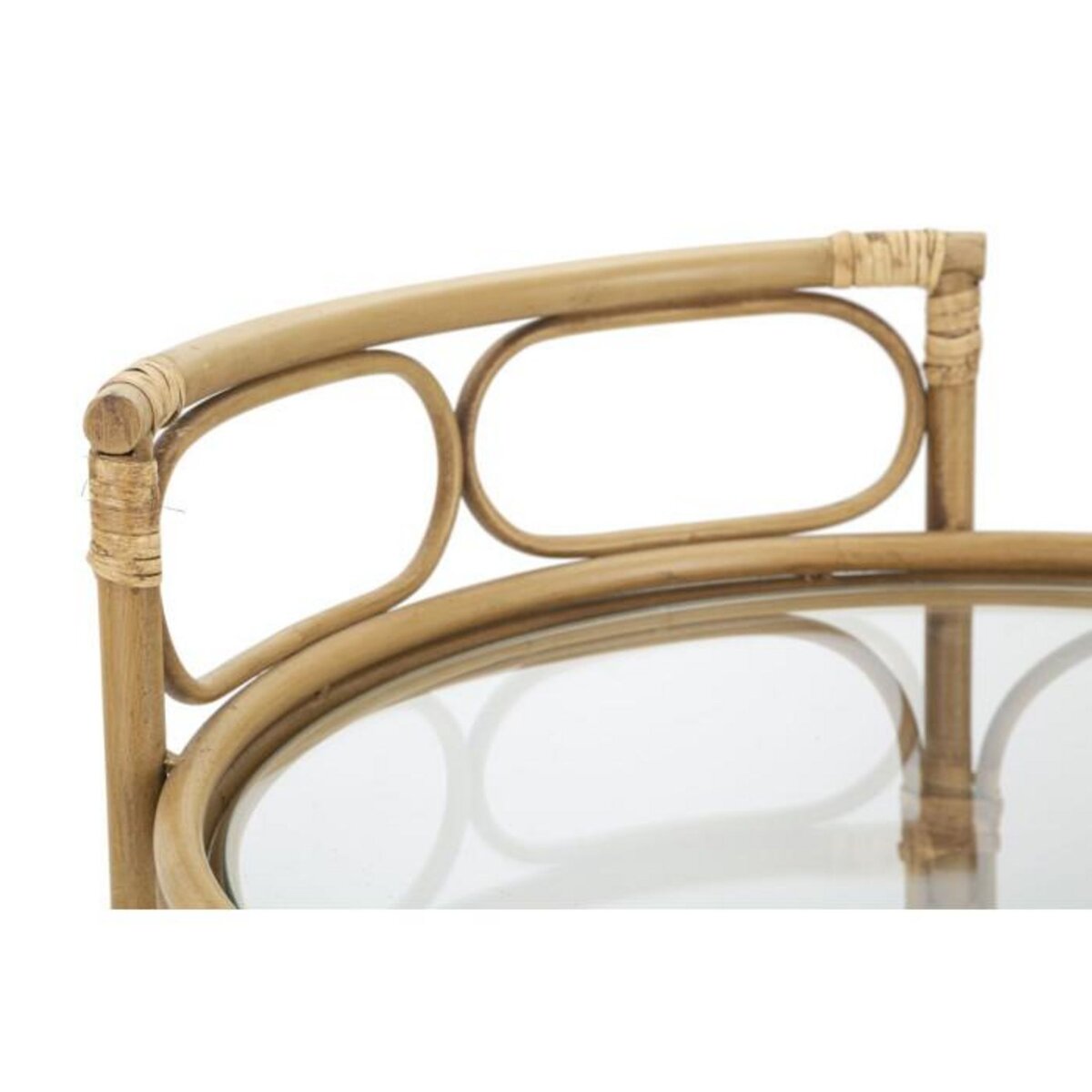 Paris Prix Desserte de Cuisine 2 Niveaux  Panama  74cm Naturel