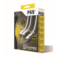 Chargeur de manette PS5 - Câble De Charge Pour Manettes PS5 (Dualsense) -  Longueur : 3 mètres