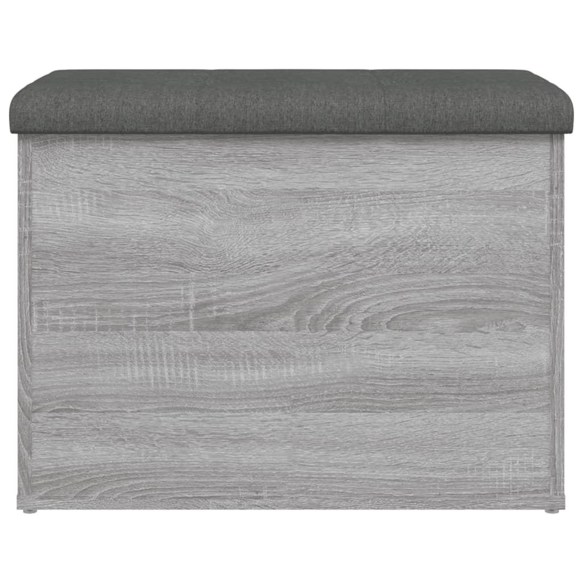 Voir la diapositive 5 : VIDAXL Banc de rangement sonoma gris 62x42x45 cm bois d'ingenierie