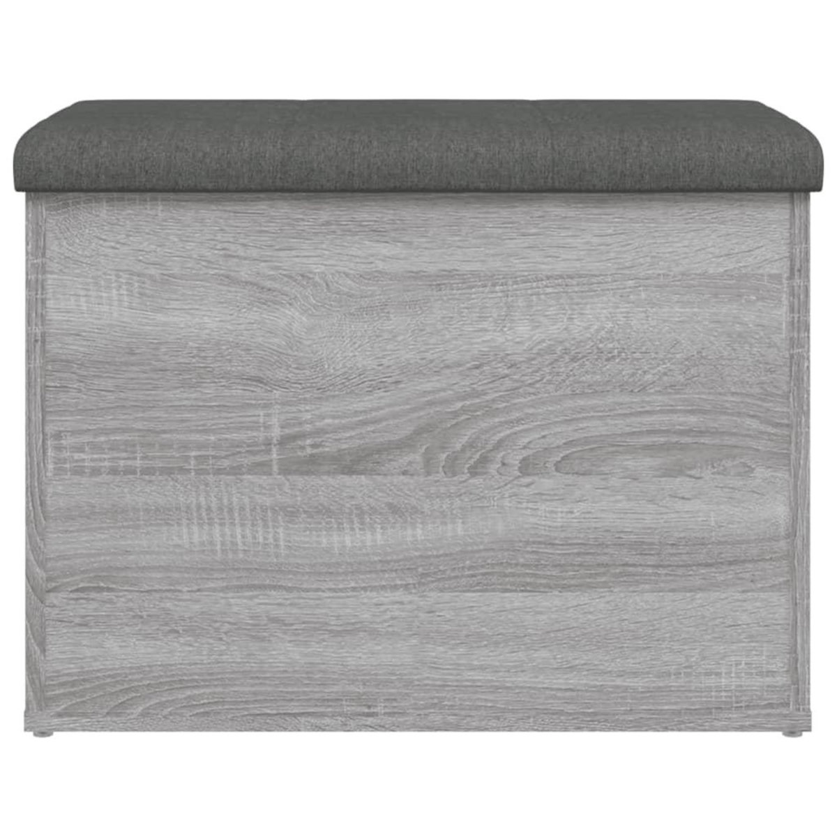 VIDAXL Banc de rangement sonoma gris 62x42x45 cm bois d'ingenierie