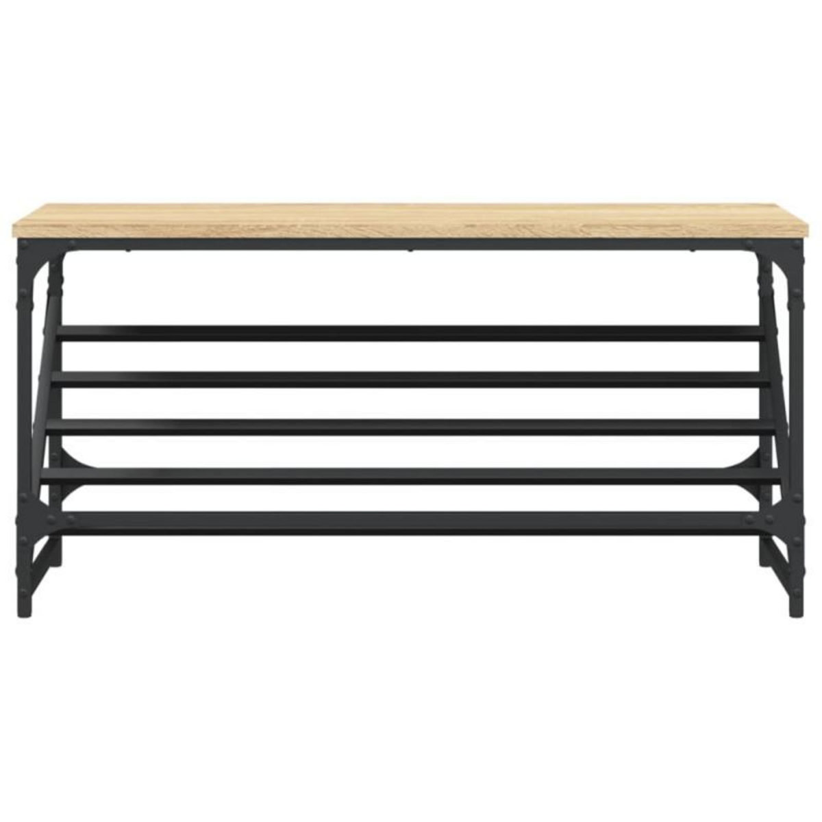 VIDAXL Étagère à chaussures chêne sonoma 90x30x45 cm bois d ingénierie