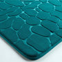 Voir la diapositive 3 : Paris Prix Tapis de Bain  Ricochet  50x120cm Bleu Émeraude