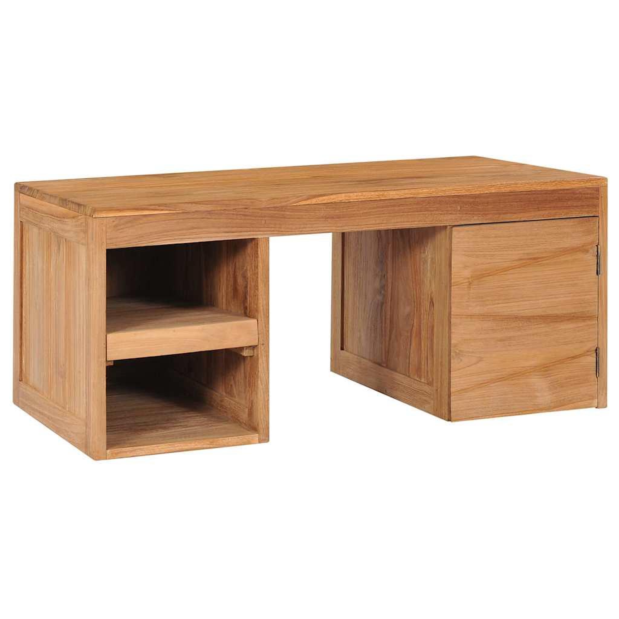Voir la diapositive 1 : VIDAXL Table basse 90x50x40 cm bois de teck massif