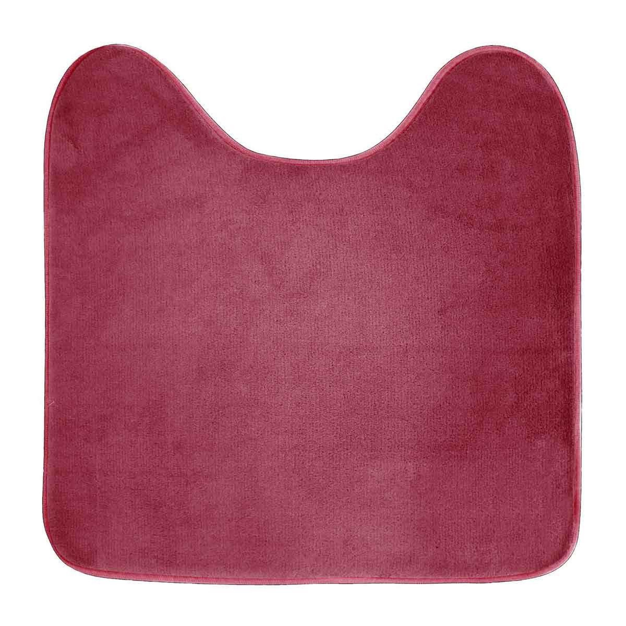 Voir la diapositive 1 : Douceur d'Intérieur Tapis Contour WC  Vitamine  45x45cm Framboise