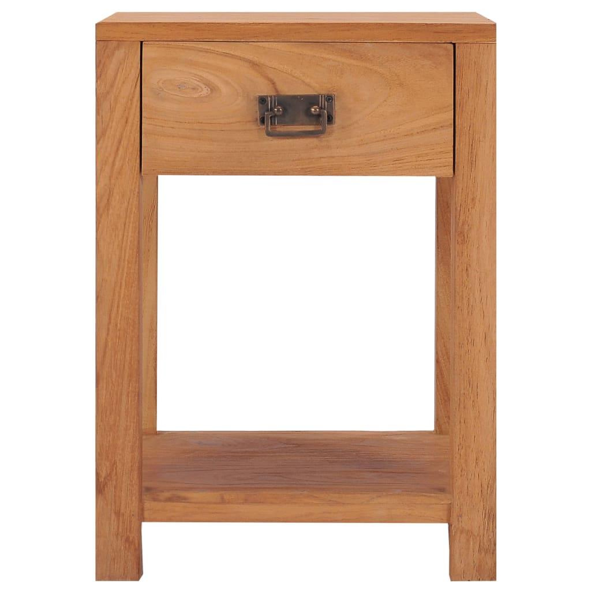 Voir la diapositive 3 : VIDAXL Table de chevet 35x35x50 cm bois de teck massif