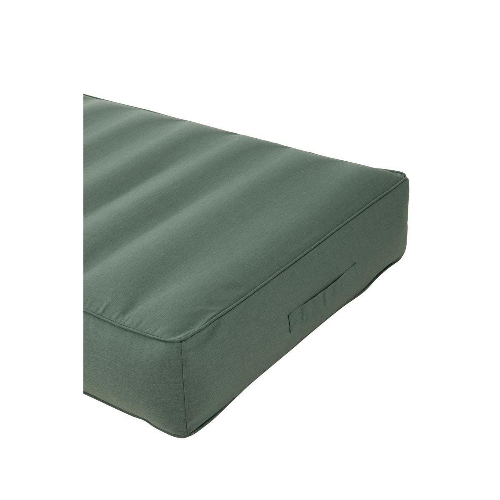 Voir la diapositive 5 : J-LINE Matelas de jardin  hélène  160cm vert