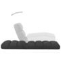 Voir la diapositive 5 : VIDAXL Chaise pliable de sol Anthracite Similicuir