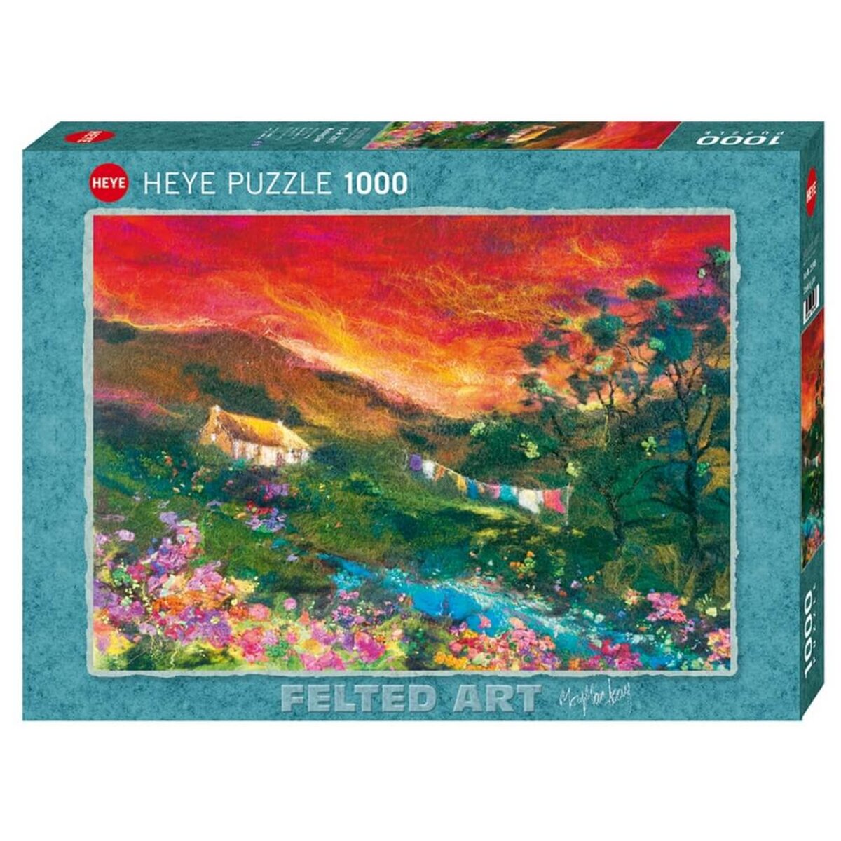 Heye Puzzle 1000 Pièces : Washing Line