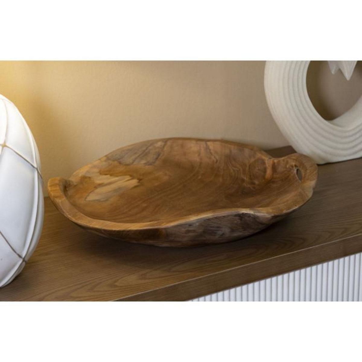 Paris Prix Vide-Poche en Bois  Wahan  42cm Naturel