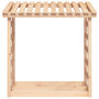 Voir la diapositive 5 : VIDAXL Support pour bois de chauffage 108x64,5x110 cm Bois de pin