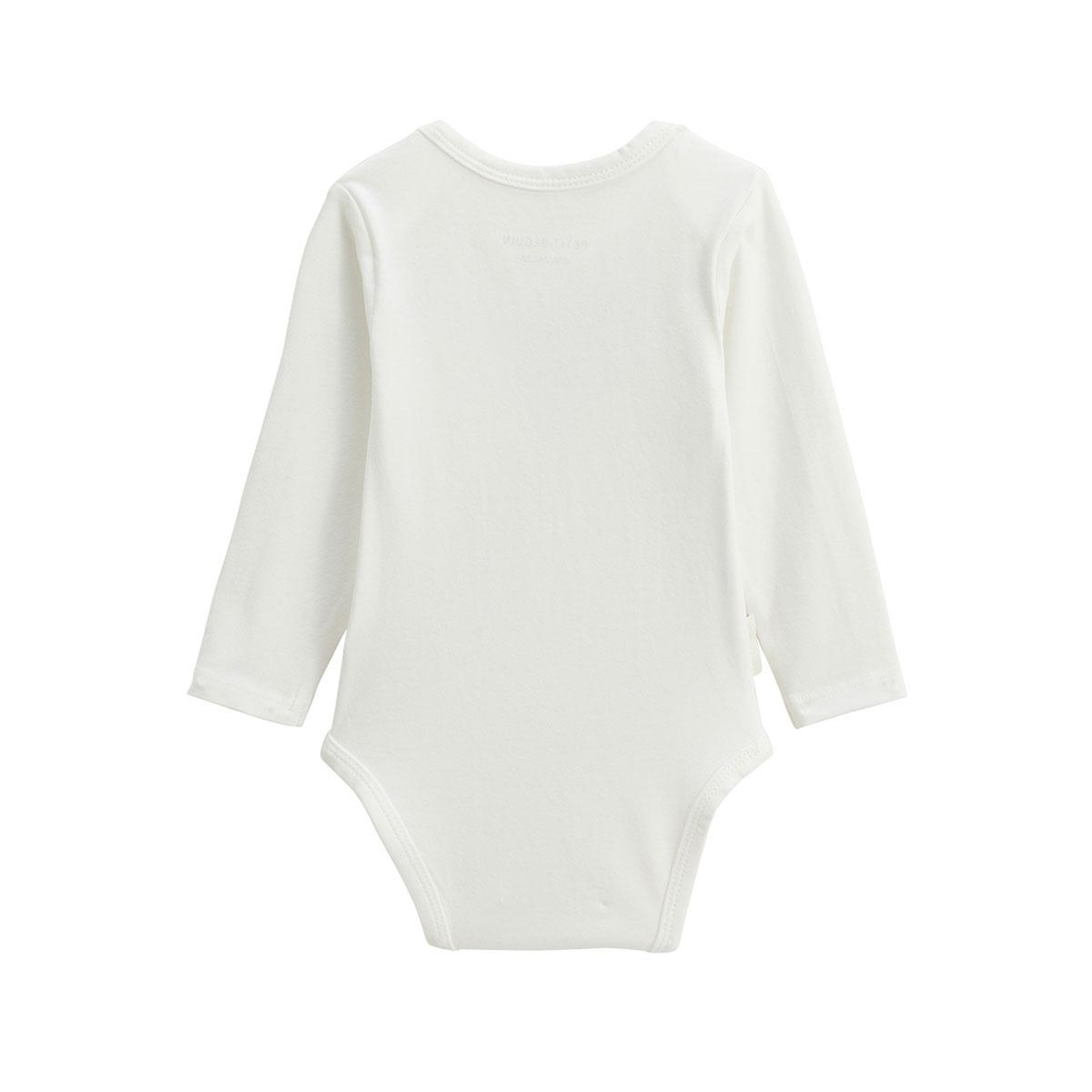 Voir la diapositive 3 : Petit Béguin Lot de 2 bodies bébé manches longues Sora