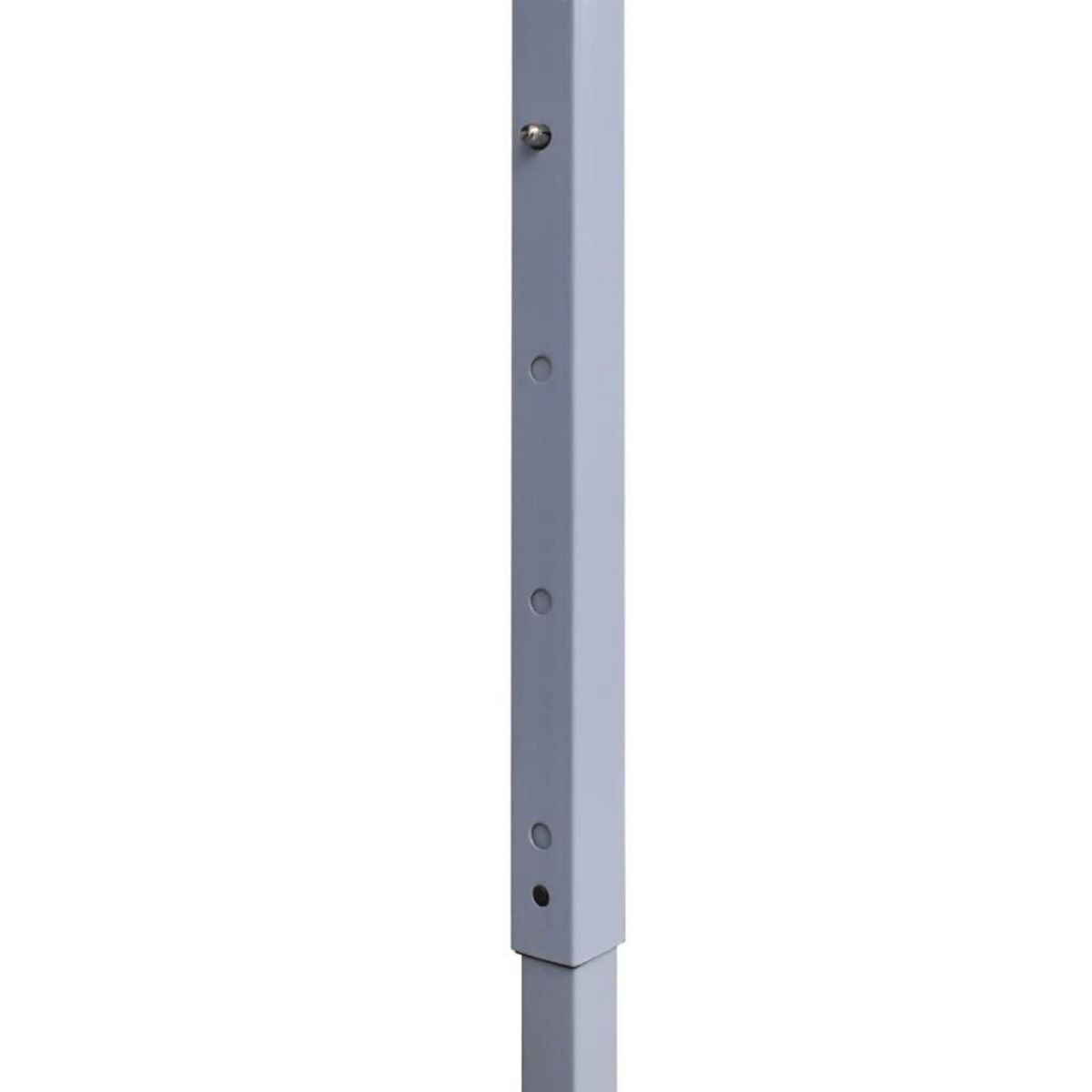 VIDAXL Tente de reception pliable 2x2 m acier bleu