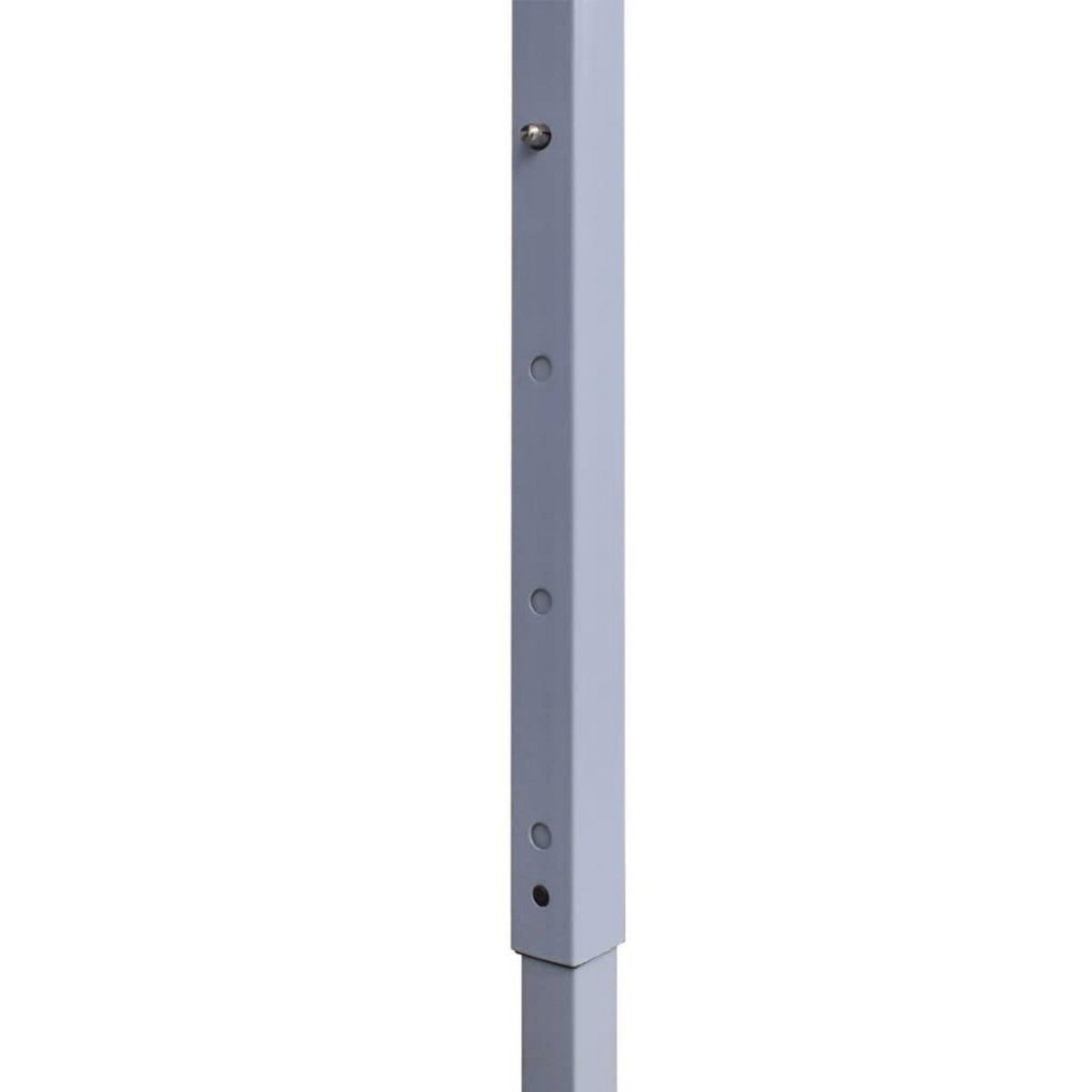 VIDAXL Tente de reception pliable 2x2 m acier bleu