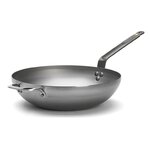 De buyer Poêle wok acier doux 32cm - 5617.32