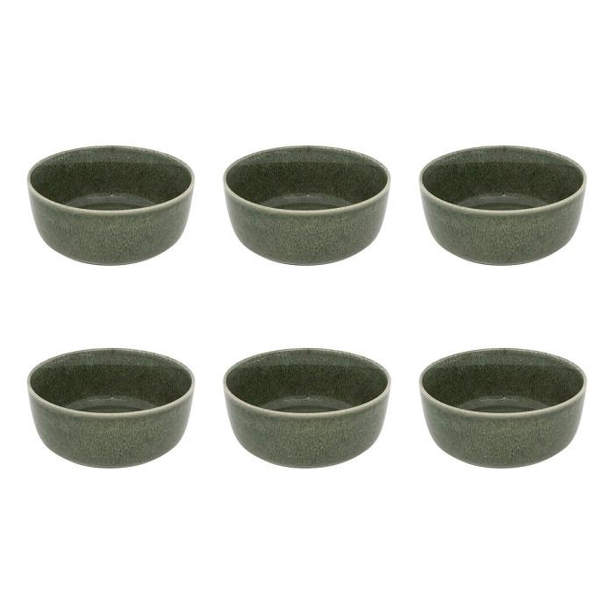 SECRET DE GOURMET Lot de 6 Coupelles  Terre Inconnue  15cm Kaki