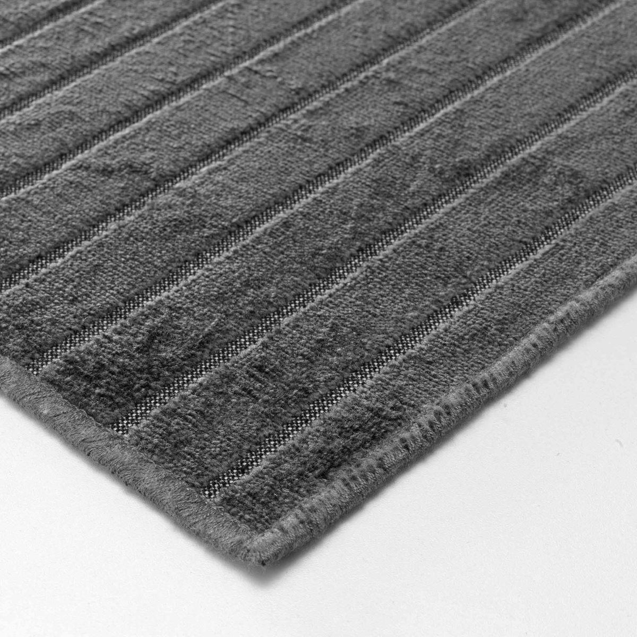 Voir la diapositive 2 : Douceur d'Intérieur Tapis déco imprimé  géode  140x200cm anthracite