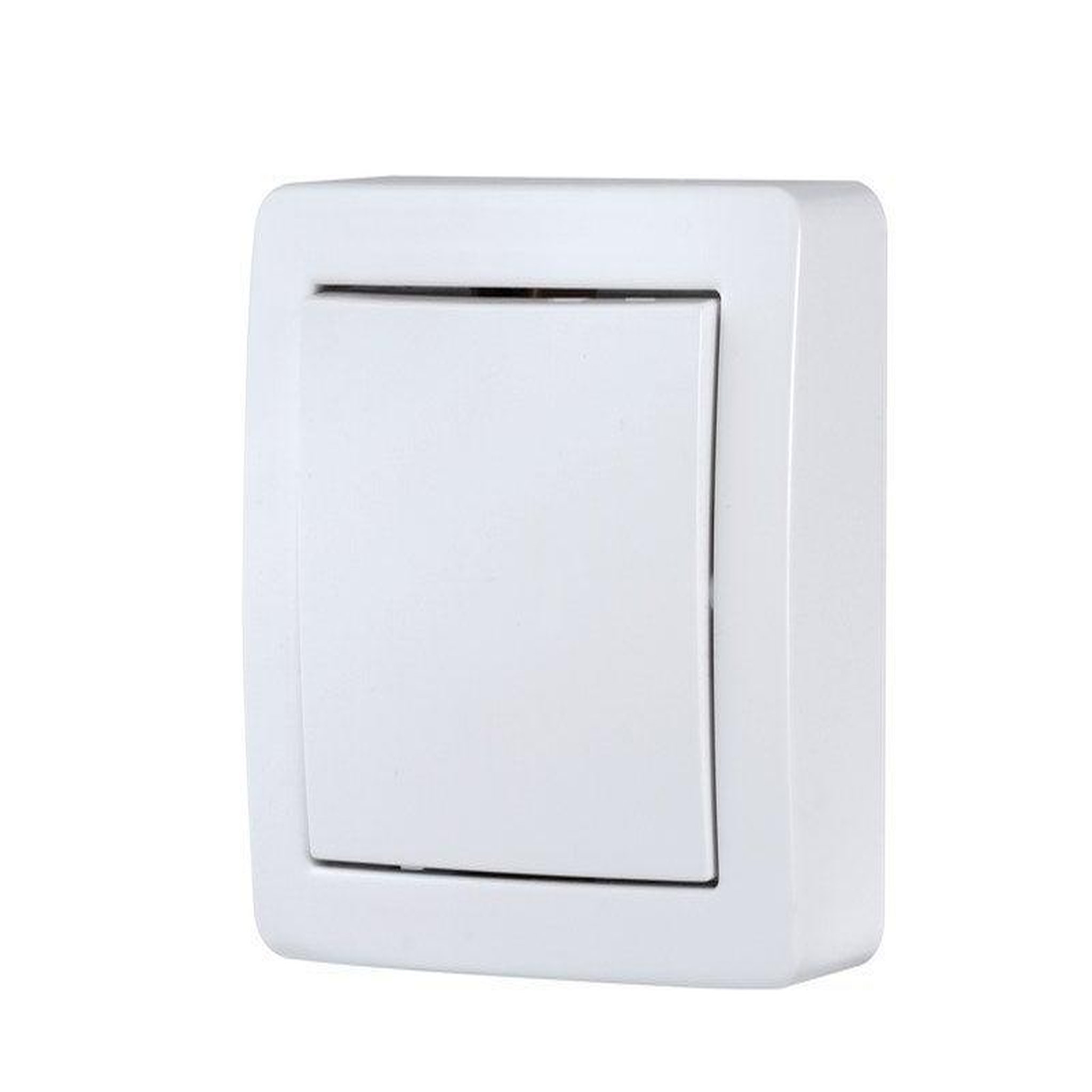 Schneider Electric Interrupteur Va-Et-Vient Saillie Complet Alréa, Blanc