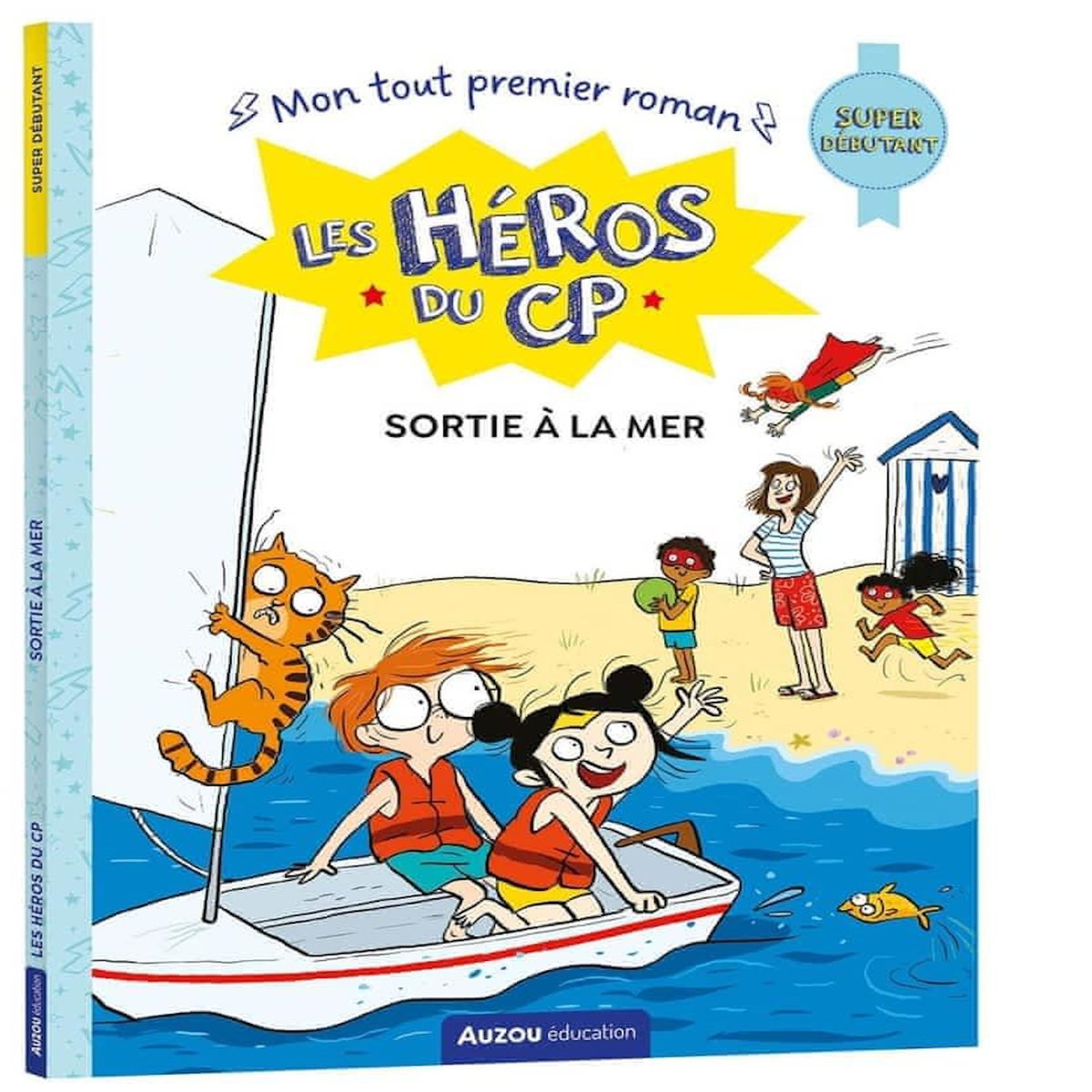 LES HEROS DU CP : SORTIE A LA MER. SUPER DEBUTANT, Martins Marie-Désirée