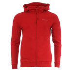 HUNGARIA Sweat Zippé Rouge Homme Hungaria Ebeko. Coloris disponibles : Rouge