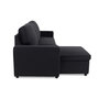 Voir la diapositive 3 : Paris Prix Canapé d'Angle Gauche Convertible  Minera  215cm Noir
