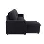 Voir la diapositive 3 : Paris Prix Canapé d'Angle Gauche Convertible  Minera  215cm Noir