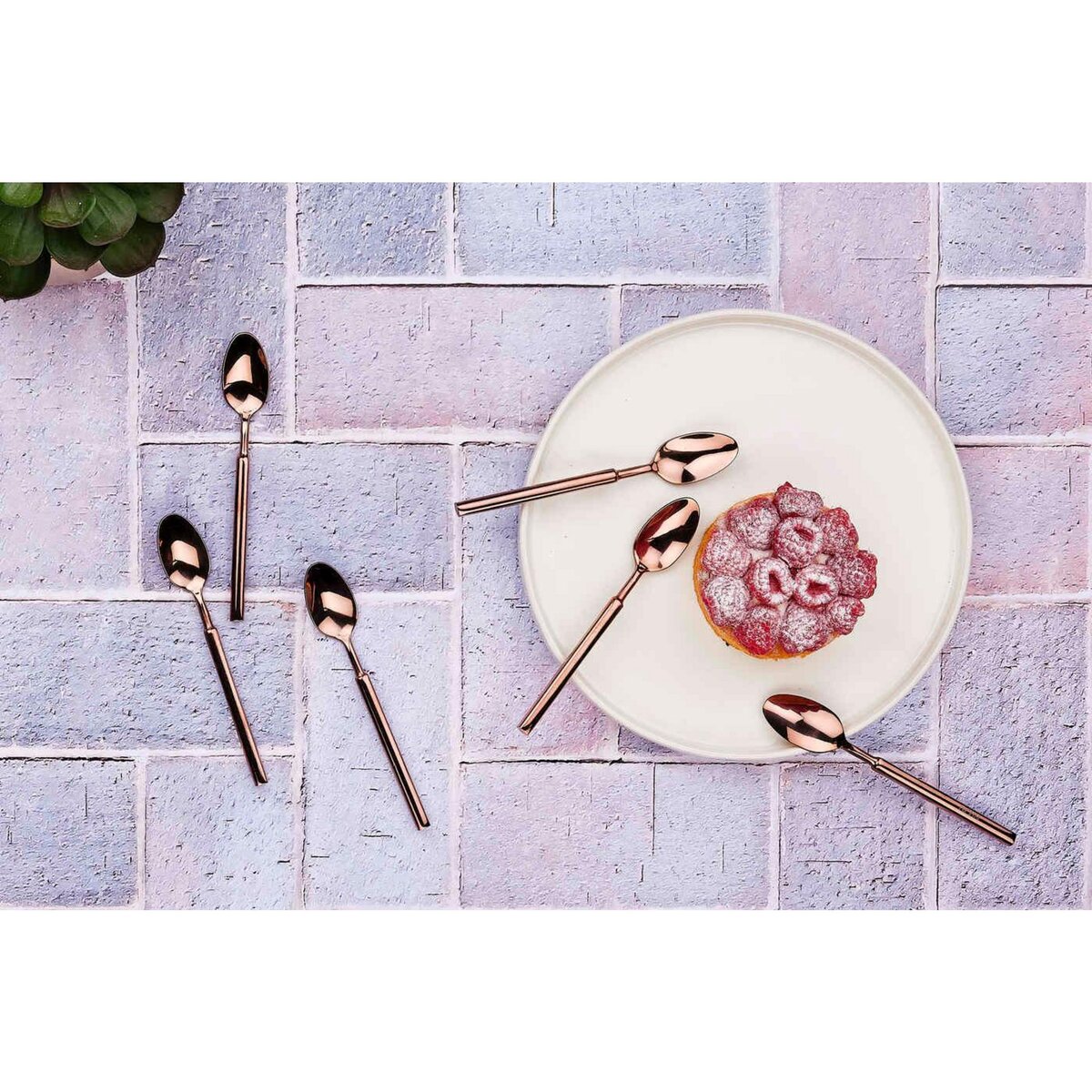 BJORN Coffret 6 petites cuillères VIGGO - Copper