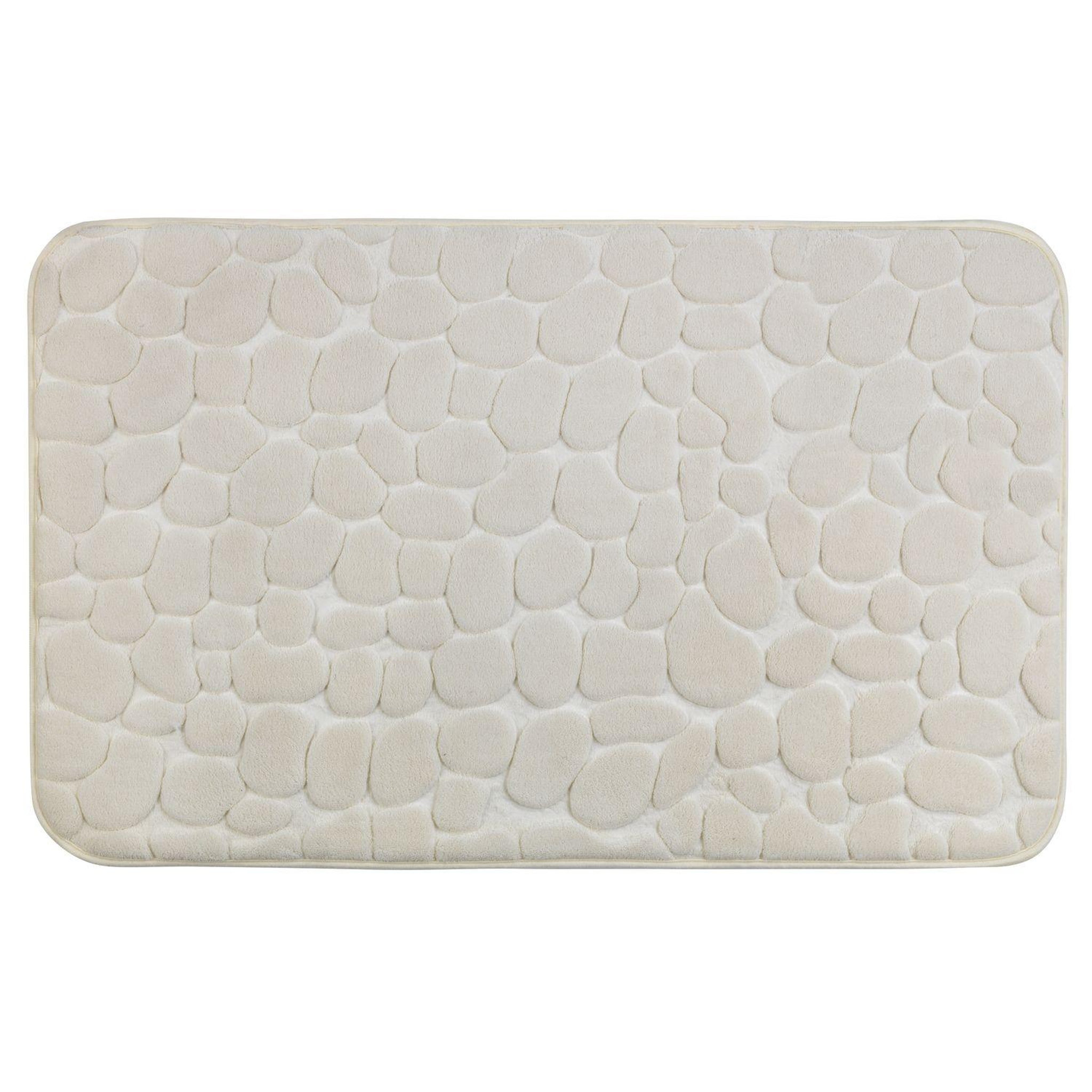 Voir la diapositive 1 : Wenko Tapis de salle de bain Pebbles - Mémoire de forme